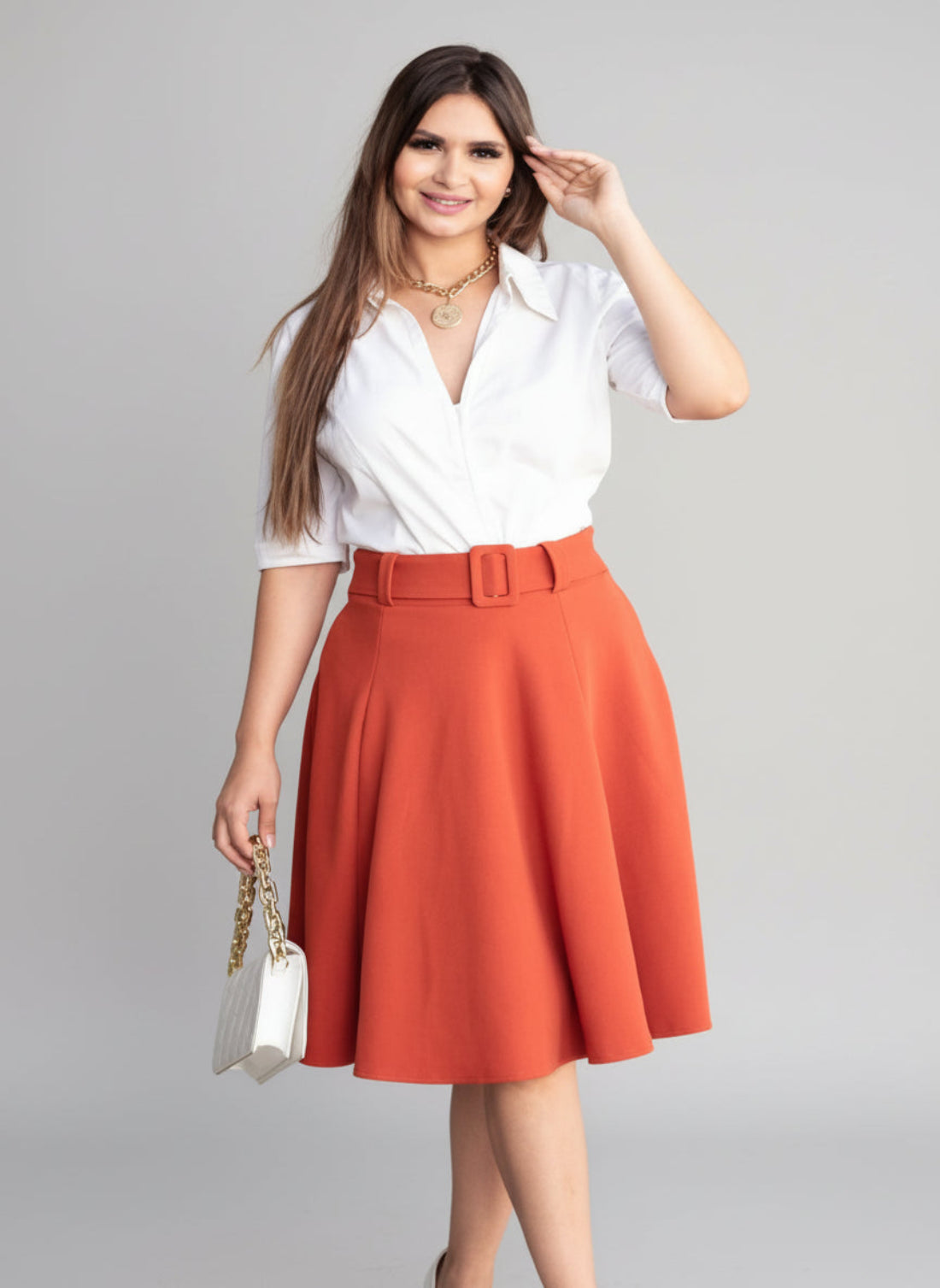 Saia Godê com Cinto