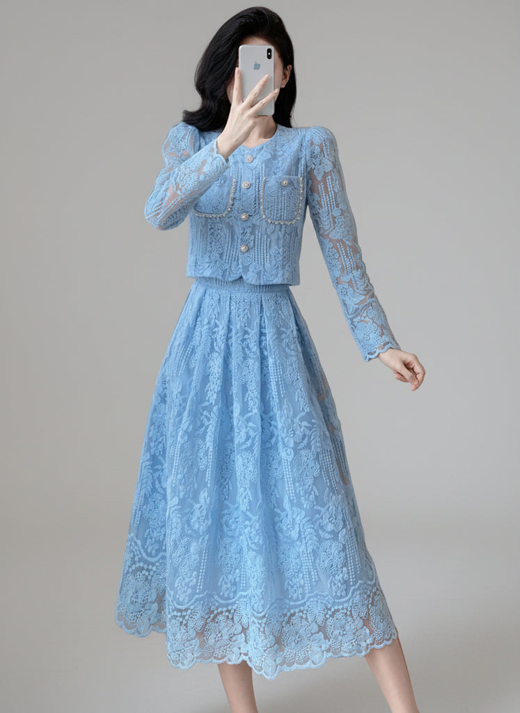 Vestido Pérola de Ester - Hover